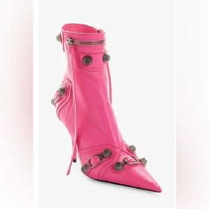 NIB $1795 Balenciaga Cagole Pointed Toe Bootie, 10US / 40EU!